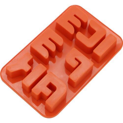 Letter Silicone Ice Mold DIY Cookie Tools Cake Chocolate Candy Mold Letter Mold Cake Eco-Friendly Decorating Tools