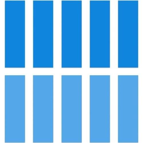 10 Pieces M.2 Thermal Pad with 2.0 W/mk Thermal Conductivity for M.2 NVMe SSD CPU GPU Chipset etc