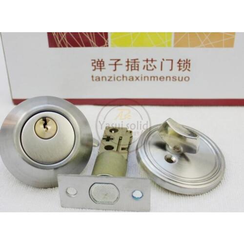 Stainless Steel Tubular Lever Door Locks / DeadBolt Invisible Locks