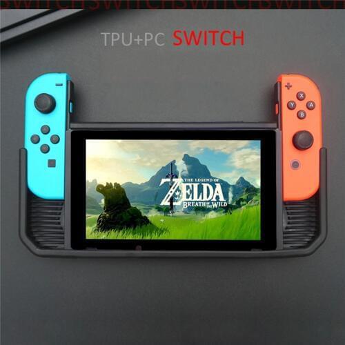 TPU Hard Cover Case For Nintend Switch Console Protective Case For NS Switch Controller With Thumb Grip Caps Game Accessories