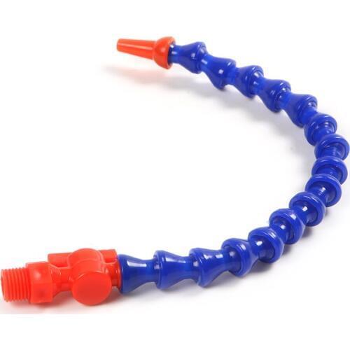 1pcs 1/2" Plastic Flexible Water Oil Coolant Pipe Hose Round Nozzle for Lathe CNC