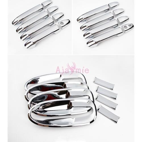 Accessories For Mercedes Benz Vito V260 W447 2014-2018 Door Handle Cover and Bowl Insert Trim With Smart Hole Chrome