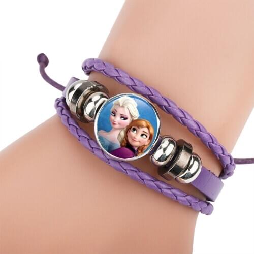 Disney Frozen Aisha Ann Princess Bracelet Children Birthday Gifts Classic Doll Accessories Baby Dolls Toys for Girl Princess Toy