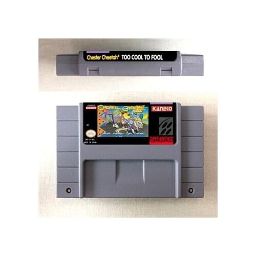 Chester Cheetah Too Cool to Fool - Action Game Card US Version English Language