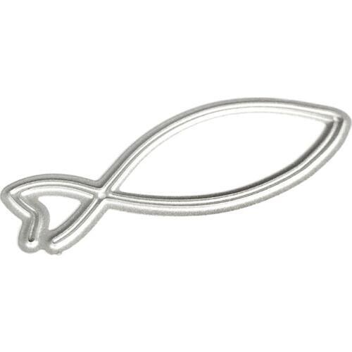 Fish Moon Flower Metal Cutting Dies Stencil Scrapbooking Album Stamp Paper Card Embossing Decor New for 2020