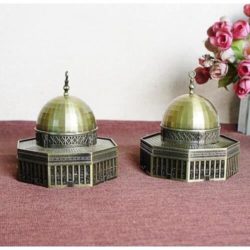 Metal Crafts Home Decoration Jerusalem Dome ModelHoliday Gifts Home Decoration Metal Ornaments