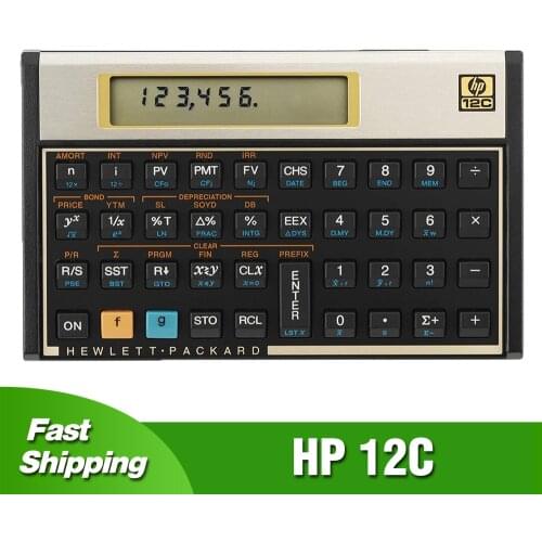 HP 12C Financial Calculator Platinum Edition Planner Exam AFP CFP CFA FRM Level One Two Three Examination Computer