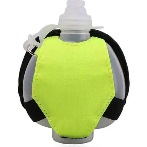 Mini Running Wrist Water Bottle Kettle Holder Wrist Storage Bag Pack Soft Flask For Marathon Riding Fitness Climbing