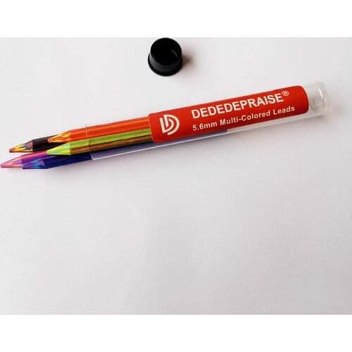 5.6mmX90mm Magic Rainbow Pencil Lead Art Sketch Drawing Color Lead School Office Supplies