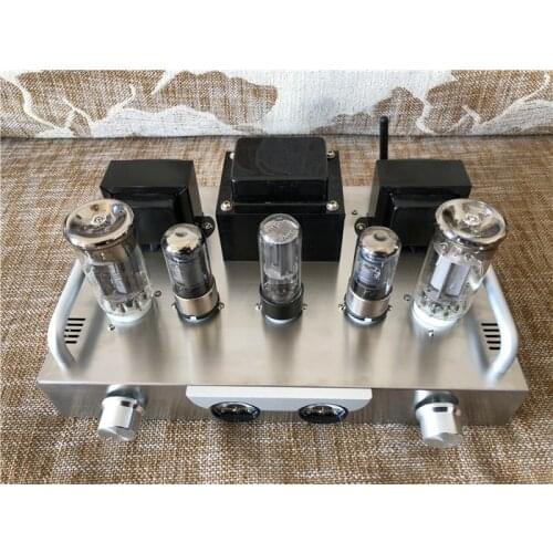 NEW Small 300B 6J8P FU50 title Spartan F1 tube amplifier power amplifier with meter head display 8W+8W With Bluetooth DIY KITS