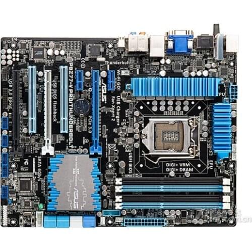 Original motherboard for ASUS P8Z77-V PRO/Thunderbolt DDR3 LGA 1155 USB2.0 USB3.0 32GB Z77 Desktop motherboard Free shipping