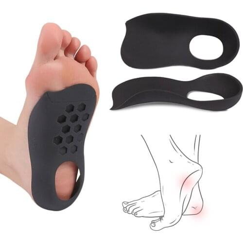 2 Pcs Orthotic Insole Arch Support Flat Foot Health Shoe Sole Pad Insoles for Shoes Insert Padded Orthopedic Insoles for Feet