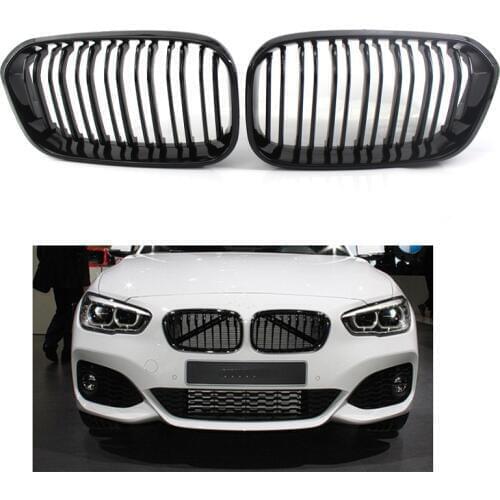 Kidney Racing Grill Grille Doubleline for BMW F20 F21 1 Series 2015 2016 120i 118i