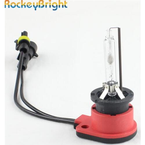 Rockeybright D2R D2C D2S HID Xenon headlight lamp bulb+D2S D2R D4R D4C D4S xenon bulb holder socket relay wire harness connector