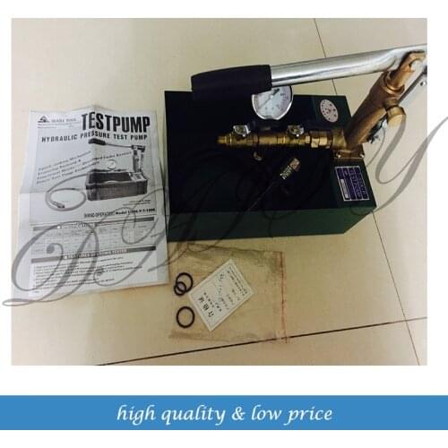 T-100K-P Manual Test Pressure Pump Full Copper Box 10MPA Pressure Pump