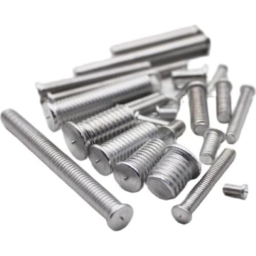 Aluminum bolt capacitor discharge CD weld studs for spot welding M3 M4 M5 M6 M8 M10