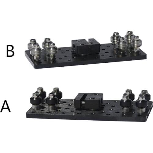 3D Printer openbuilds aluminum plate C-beam two times width construction board with pulley mounting batter set