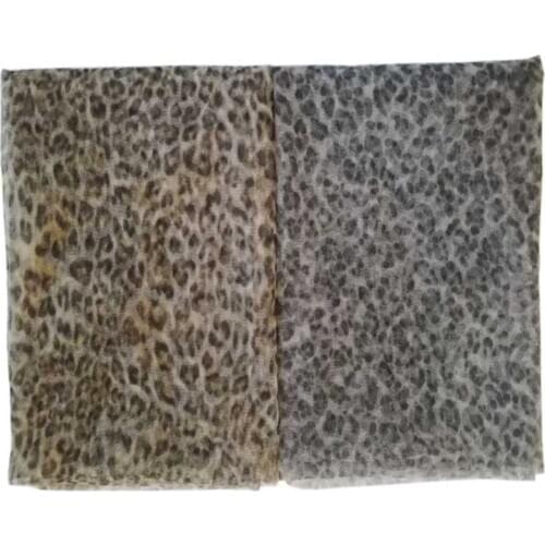 1m Leopard-Print Tulle Mesh Fabric DIY Baby Shower Tutu Skirt Sewing Princess Dress Underwear Curtain Background Wall Decoration