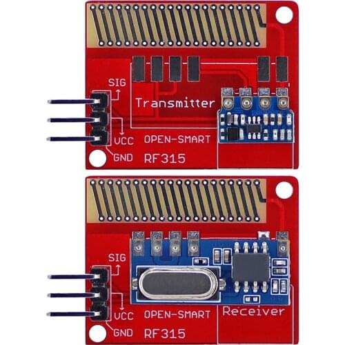 OPEN-SMART Long Range 315MHz RF Wireless Transceiver Kit LORA Board Mini RF transmitter receiver module 315 MHz Kit for Arduino