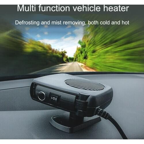 12/24V Universal Winter Portable Car Heater Fan Windscreen Defroster Demister 360-degree rotating base Heater Parts Car Heater