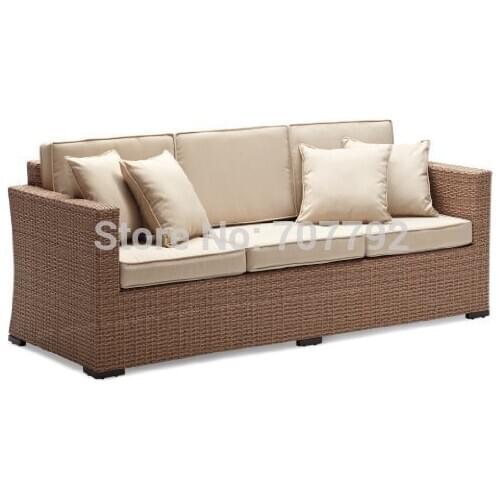 2017 Strathwood Griffen All-Weather Wicker 3-Seater Sofa