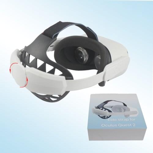 2021 new elite strap for oculus Quest 2 adjusts the power of virtual reality support to improve comfort and breathing