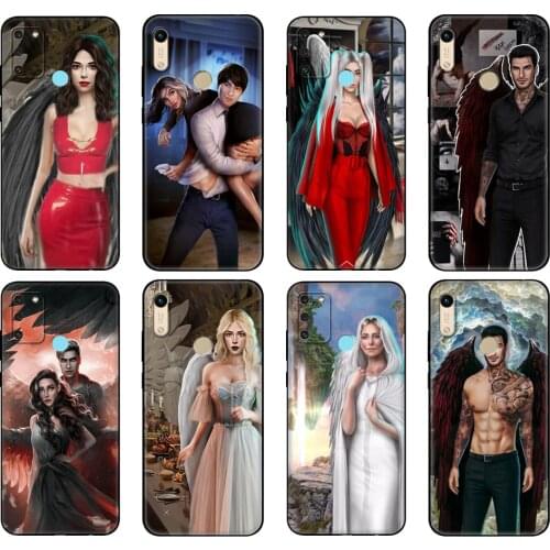 Black tpu Case For Huawei Honor 8a Prime 8s Prime 9 Lite honor 9A 9C 9X Premium 9x Pro 9S Case Cover Romance Club