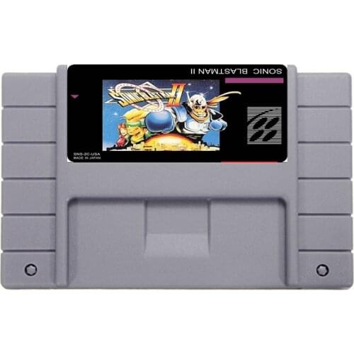 Hot Selling 16bit 46pin Super Game Card - Sonic Blastman 2