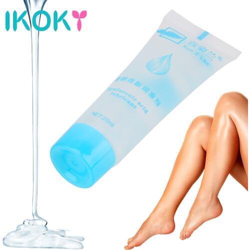 IKOKY 20ML Water Based Lubricant Anal Anti-pain Sex Lube Oil Sex Products Sex Toys Oral Sex Gel Exciter Sex Lube Adult Cream