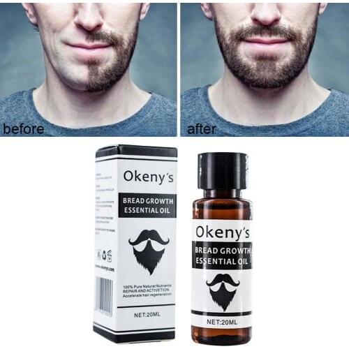 Original Beard Growth Oil Mustache Grow Stimulator Moisturizing Oil 100% Natural Beard Accelerate Growth Hair J0I8