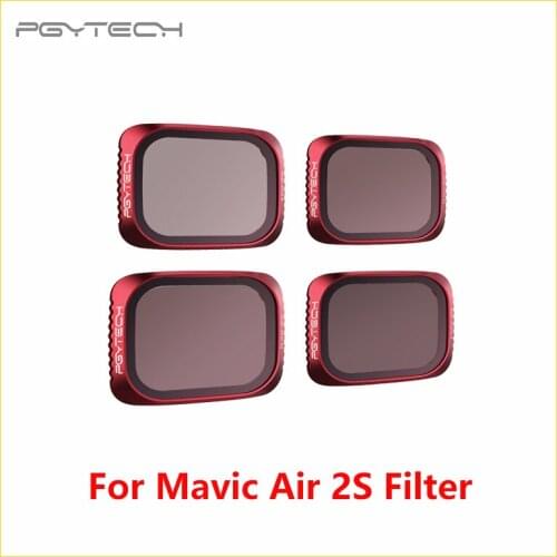 PGYTECH For Mavic Air 2S ND8 16 32 64/ ND 8 16 32 64 Lens Filters Set Professional Filter Kit DJI Air2S