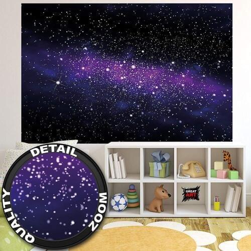 Custom 3D Photo Wallpaper Fantasy Galaxy Background Wall Decoration Poster Art Removable Wall Mural Wall Stickers