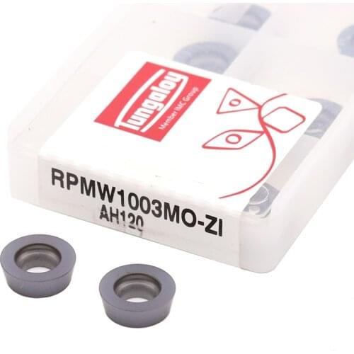 RPMW1003MO-ZI AH120 Carbide Insert External Turning Tool Milling Blade RPMW1003MO-ZI CNC Metal Lathe Turning Tool Milling Cutter