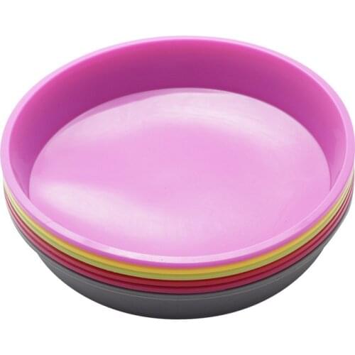 Easy Cleaning Silicone Round Cake Pan High Temperature Resistance Kitchen Baking Pastry Mold Bakeware