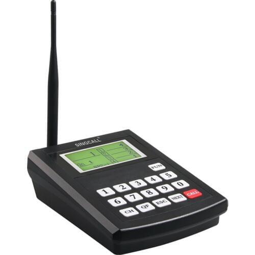 SINGCALL Paging System Wireless Coaster Receiver, Keypad to Call Customers Take Food SC-T180