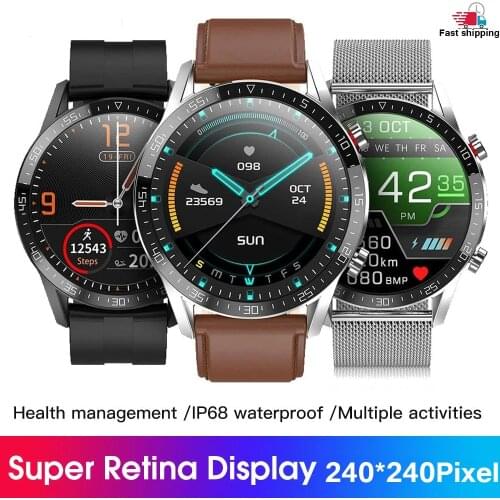 New L16 1.3inch Smart Watch Men 2021 ECG Blood Pressure Fitness Smartwatch IP68 Waterproof Heart Rate Monitor VS L13 L15 Relogio