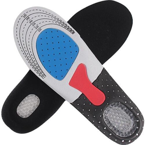 Sports Insoles For Shoe Inserts Arch Support Orthopedic Insoles Breathable Sweat Absorbing Insoles Shoes Pad Soles Gel Cushion