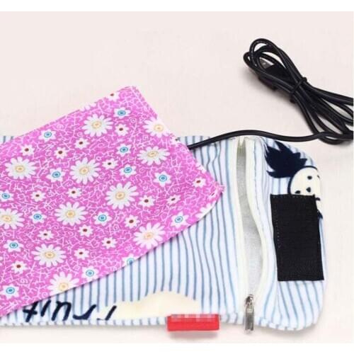 Infant Feeding USB Bottle Bag Storage Cover Insulation Thermostat USB Baby Bottle Warmer Portable Milk Travel Cup Warmer Heater