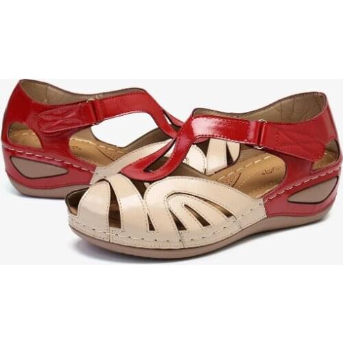 2021Women Sandals New Summer Shoes Woman Plus Size 43 Heels Sandals for Wedges Chaussure Femme Casual Gladiator Sandalen Dames