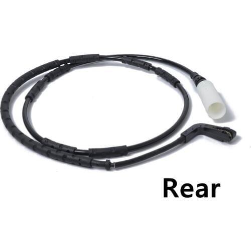 1 Pcs Car Rear Wheel Brake Pad Wear Sensor For BMW E81 E82 E87 E88 E90-E93 Etc Elastomer Copper 43x0.7x0.7 Inch Car Brake Parts