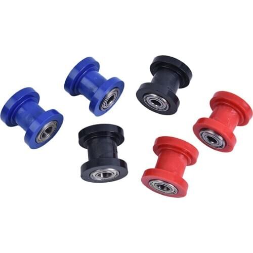 1pcs Mini Bike Moto 8mm 10mm Chain Roller Slider Tensioner Wheel Guide Pit Dirt