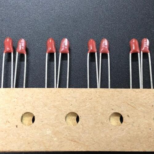 10pcs 2.2uF 16V Tantalum capacitor 16V2.2uF 225 DIP Radial Red