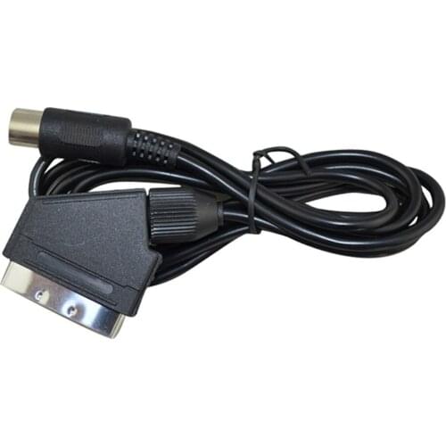 10 PCS PAL V-Pin EU Scart Cable AV Lead for SEGA Mega Drive 1 for Genesis 1