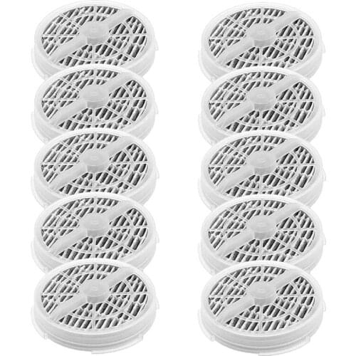 10 Pack HEPA Filter Replacement For RIGOGLIOSO GL2103 JINPUS GL-2103 And LTLKY 900S Air Purifier Activated Carbon Filter