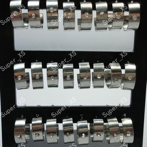 240pcs 10sets wholesale jewelry lots fashion Top stainless steel Earrings free shipping BL283