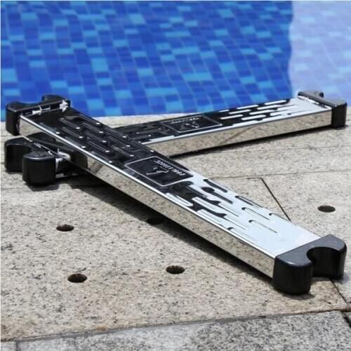 304 Stainless Steel Pool Anti Slip Pedal Underwater Step Replacement Stair for swimming pool