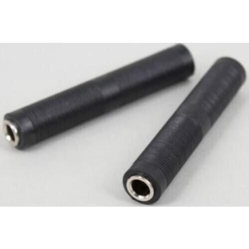 6.35mm Female To Female Audio Dual Sound Plug Microphone Adapter Converter Female To Female Extended Docking