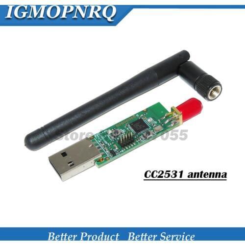 CC2531 Wireless Zigbee CC2540 Sniffer Bare Board Packet Protocol Analyzer Module USB Interface Dongle Capture Packet Module