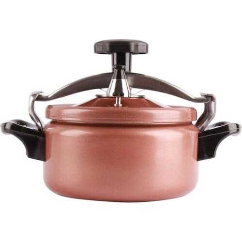 Household Aluminum Pressure Cooker 2/3L Explosion-Proof Pot Kitchen Soup Pot High Elevation Cookware Outdoor Camping Gas Stove