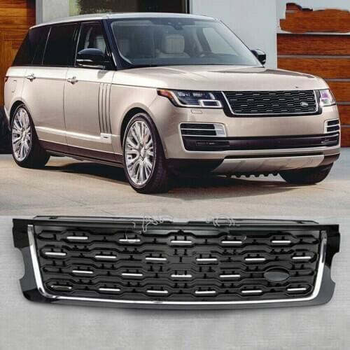 SVA Style Black Front Grille Mesh For Range Rover Autobiography Vogue L405 2018 2019 2020 2021